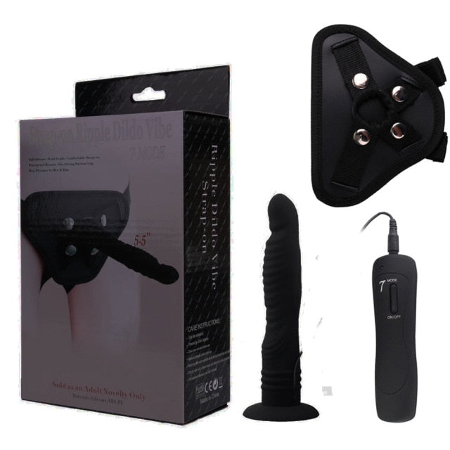 Vibrating Pegging Strapon
