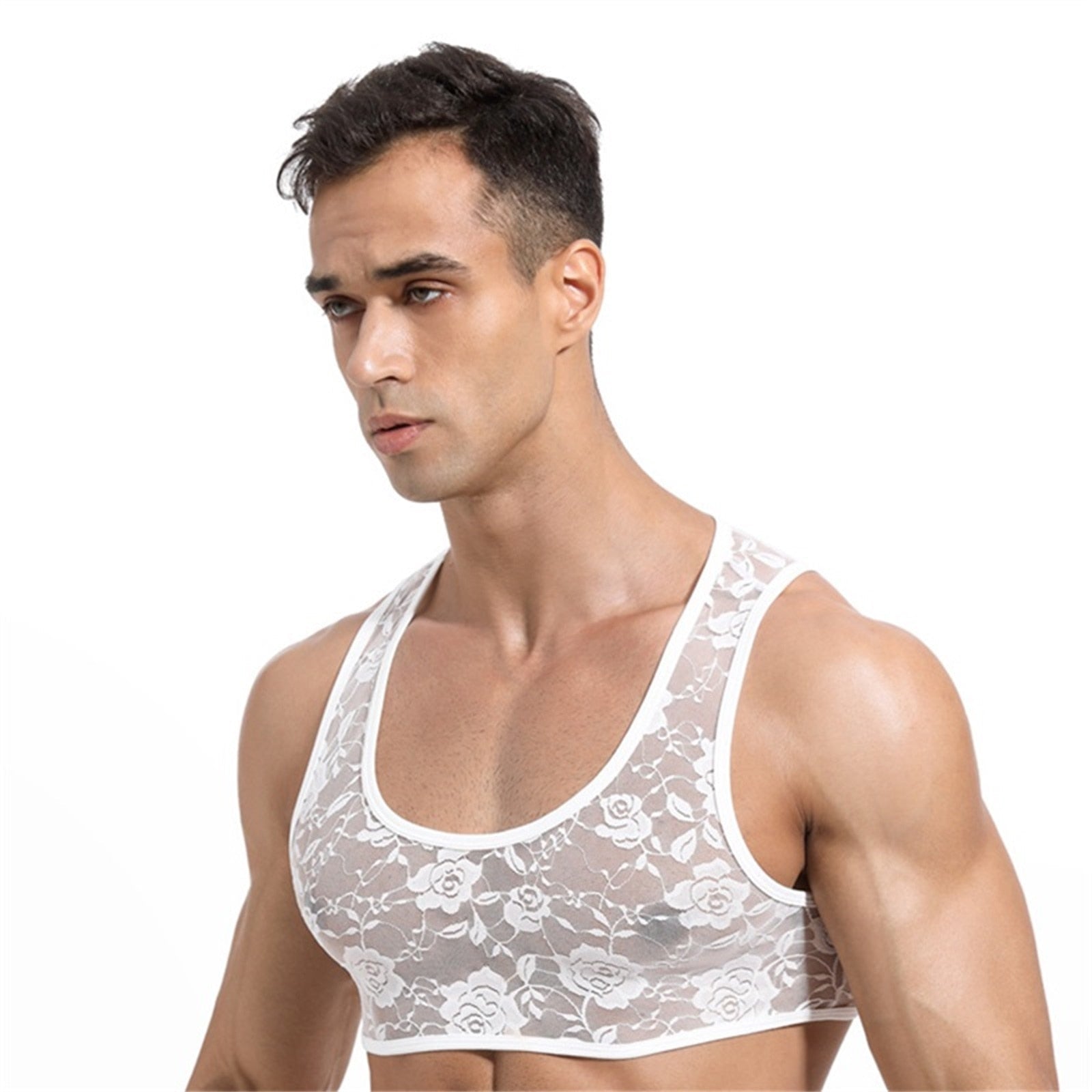 Erotic Lace Crop Top