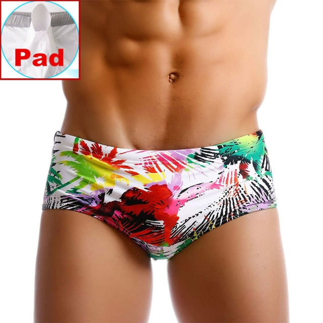 Queer Palm Fantasy Swim Briefs