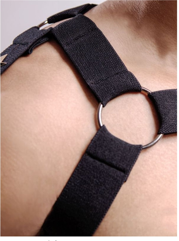 Fluorescent Glow In The Dark Elastic Harness