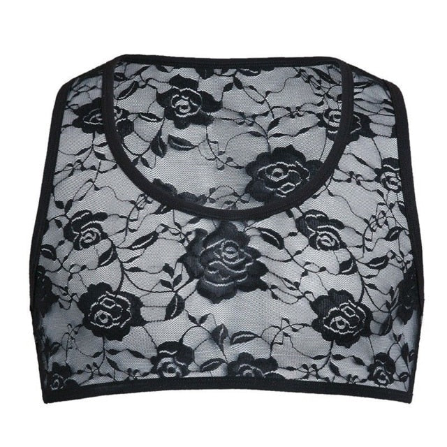 Erotic Lace Crop Top