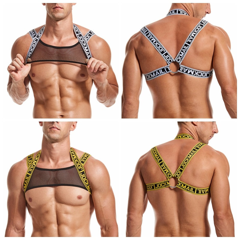Jockmail Elastic Mesh Harness