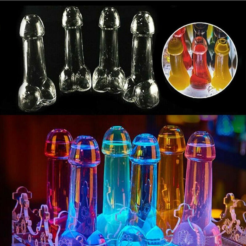 Novelty Penis-Shaped Cocktail Glasses