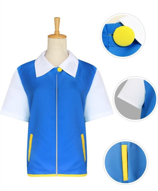 Ash Ketchum Pokemon Costume