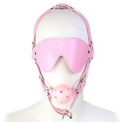 BDSM Gagged Hood