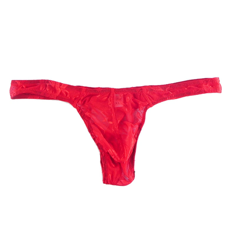 Floral Lace Thong