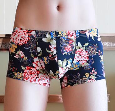 Dark Floral Print Boxers