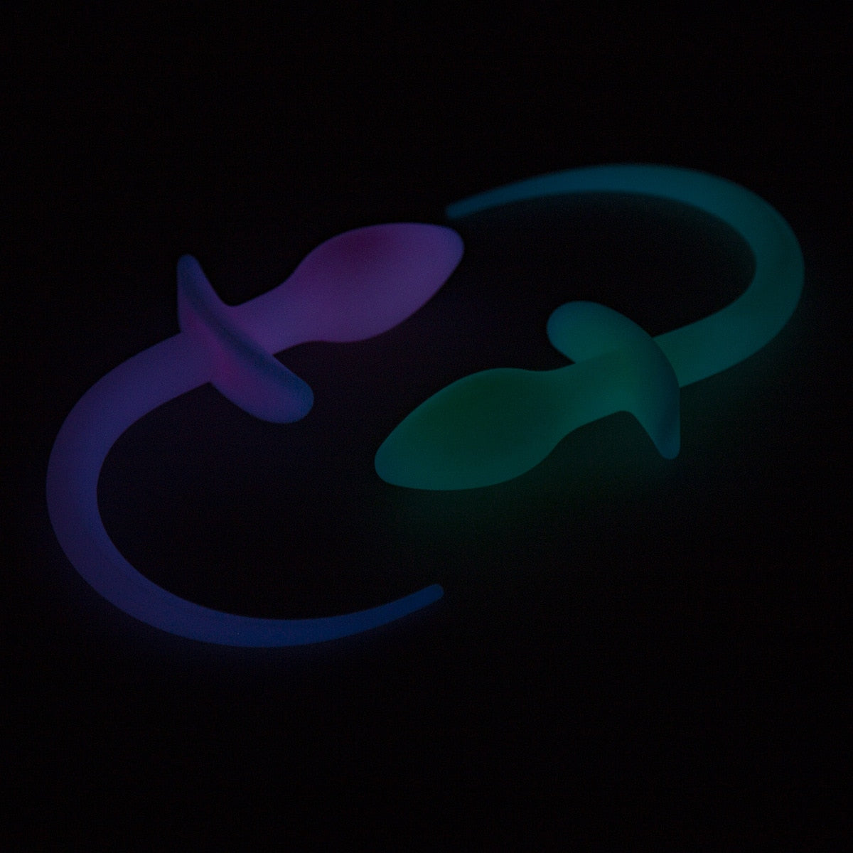 Glow In The Dark Tail Anal Plug