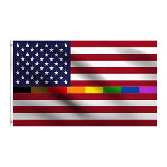 LGBT America Pride Flag