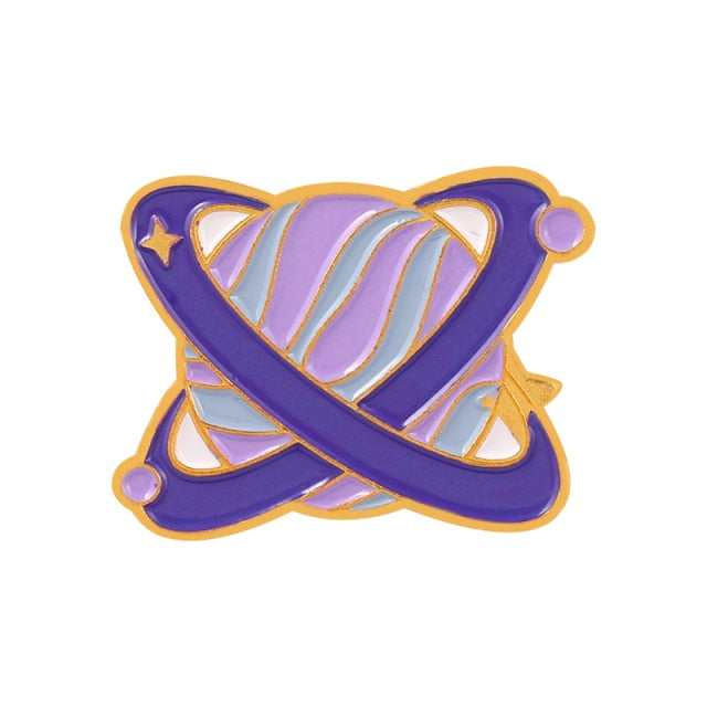 Queer The Galaxy Enamel Pins