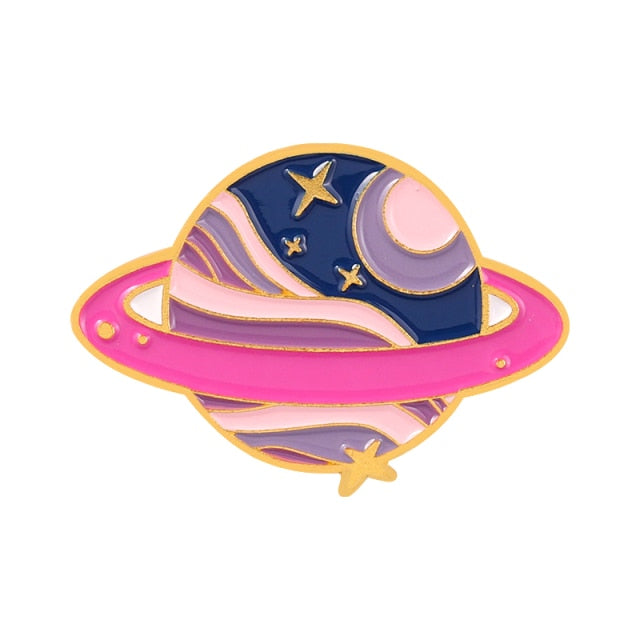 Queer The Galaxy Enamel Pins