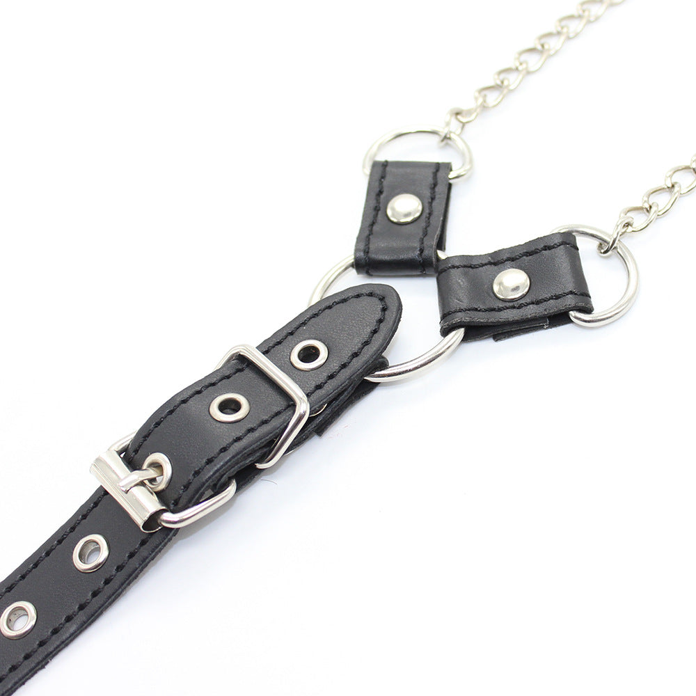 Gay Nipple Clamps With Chain And Cock Ring