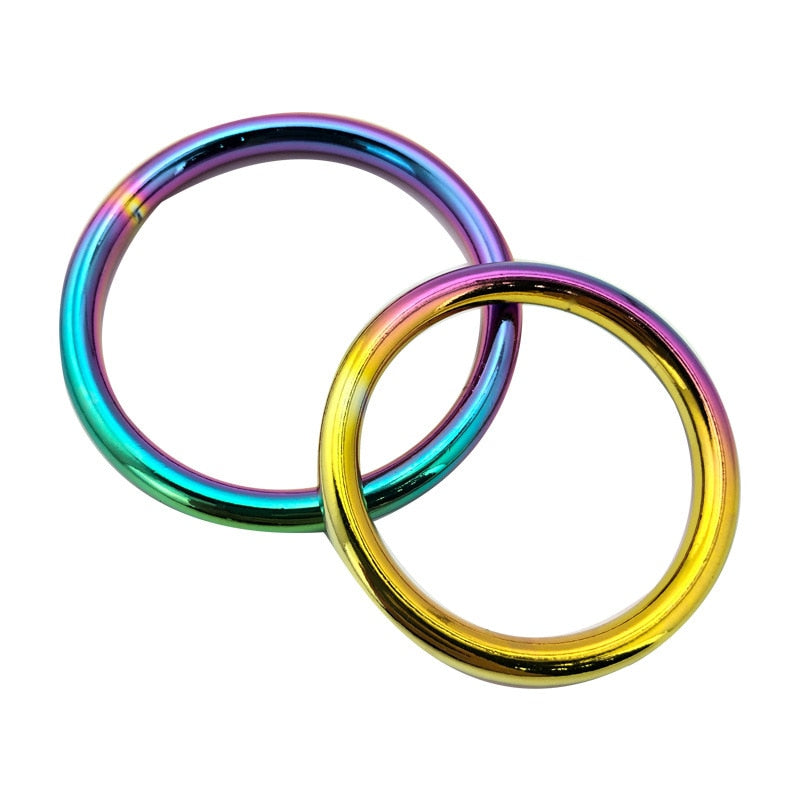 Chromatic Metal Penis Ring