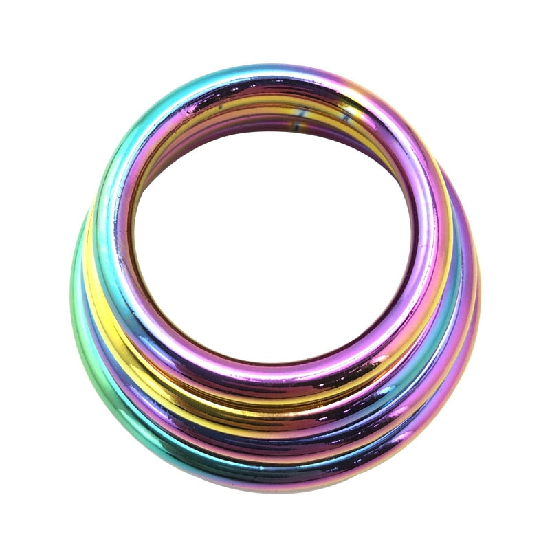 Chromatic Metal Penis Ring