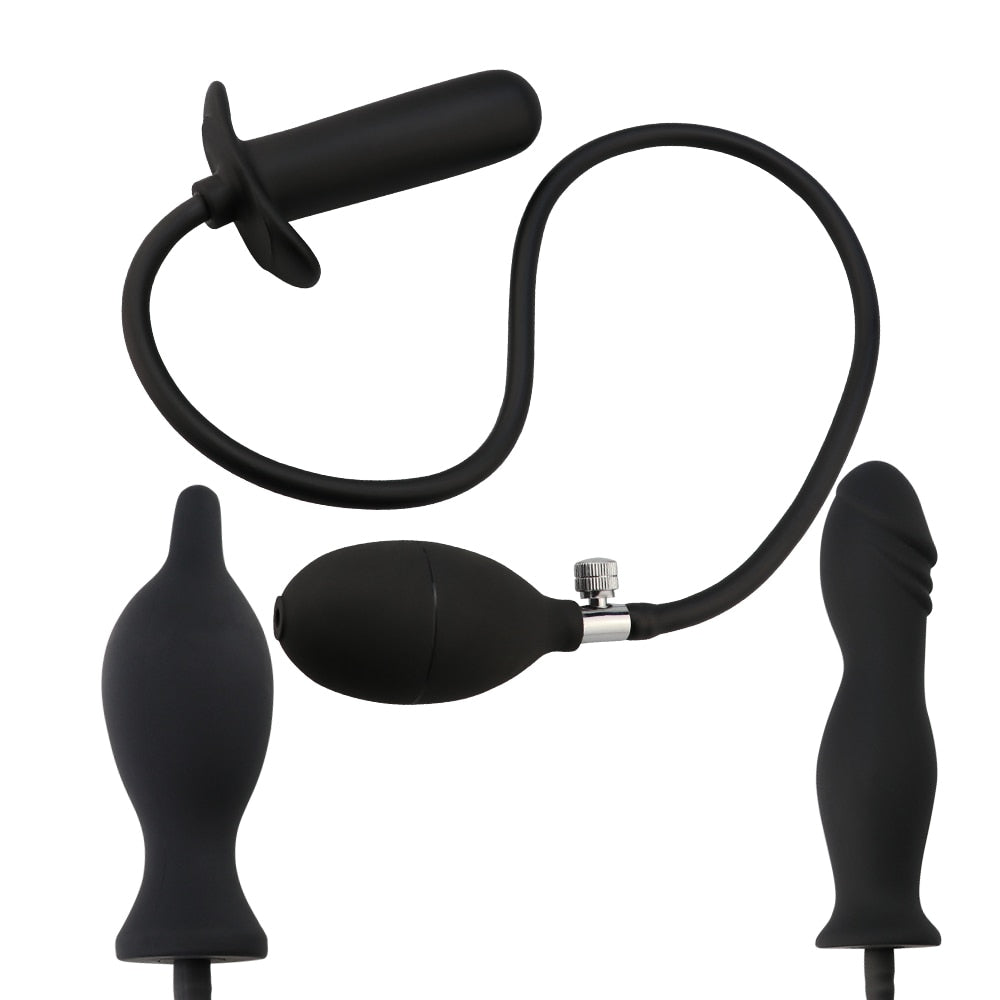 Inflatable Pumping Dildo