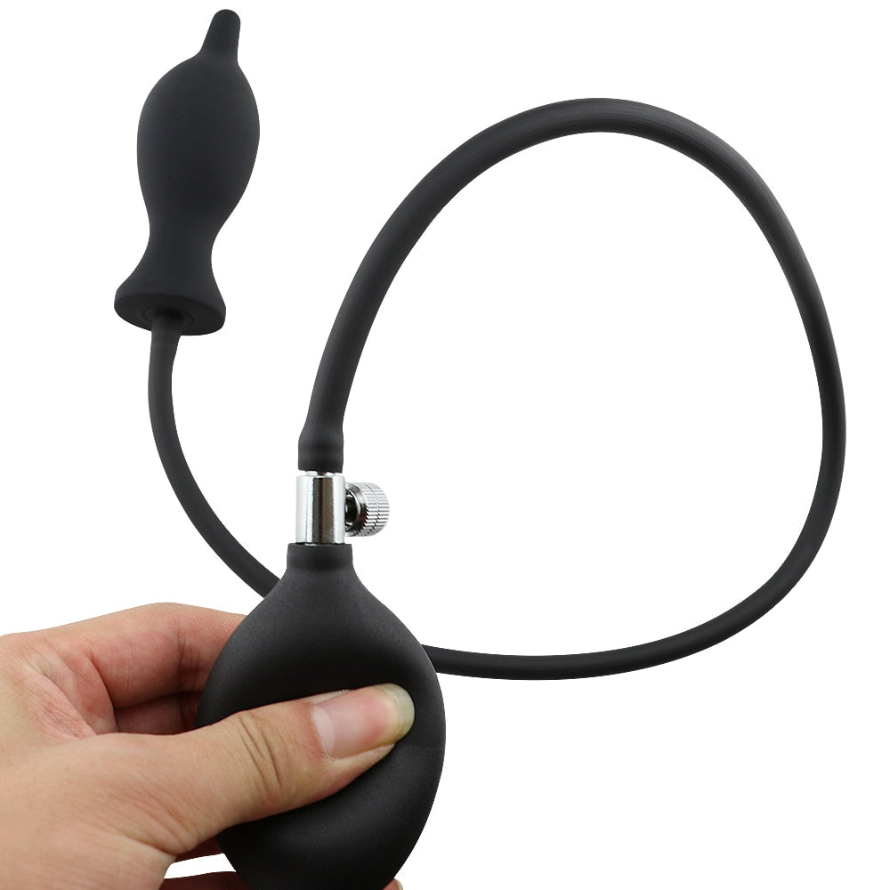 Inflatable Pumping Dildo
