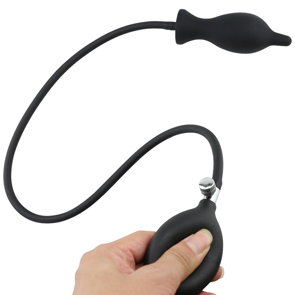 Inflatable Pumping Dildo
