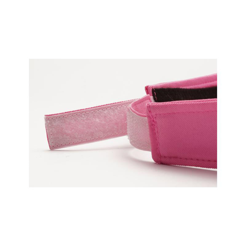 Hot Pink Transparent Sun Visor