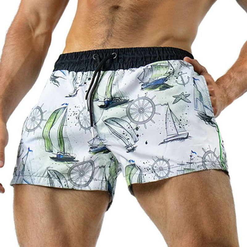 Quick Dry Gay Booty Shorts