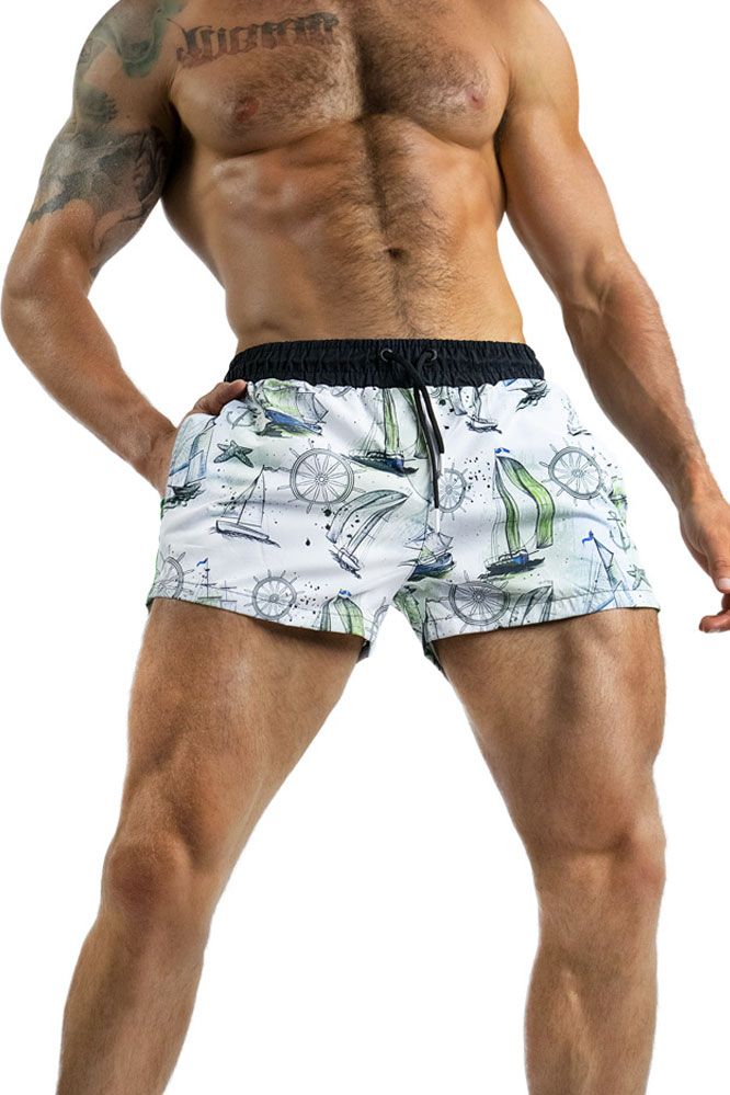 Quick Dry Gay Booty Shorts