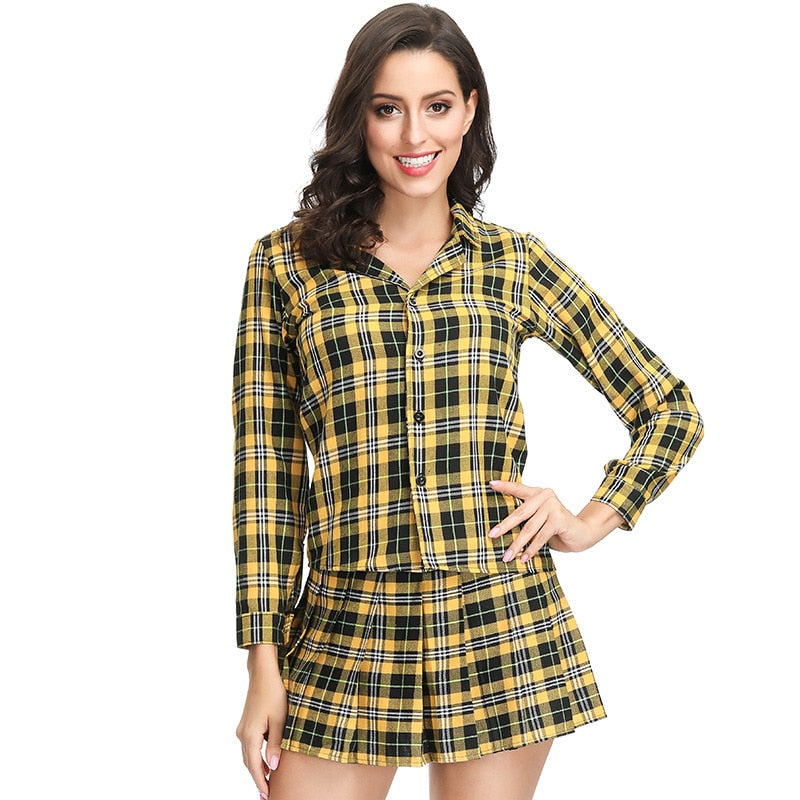 Cher Clueless Yellow Preppy Costume