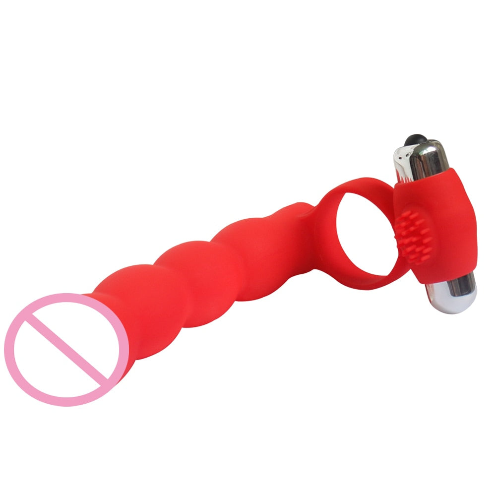 Vibrating Double Penetration Dildo