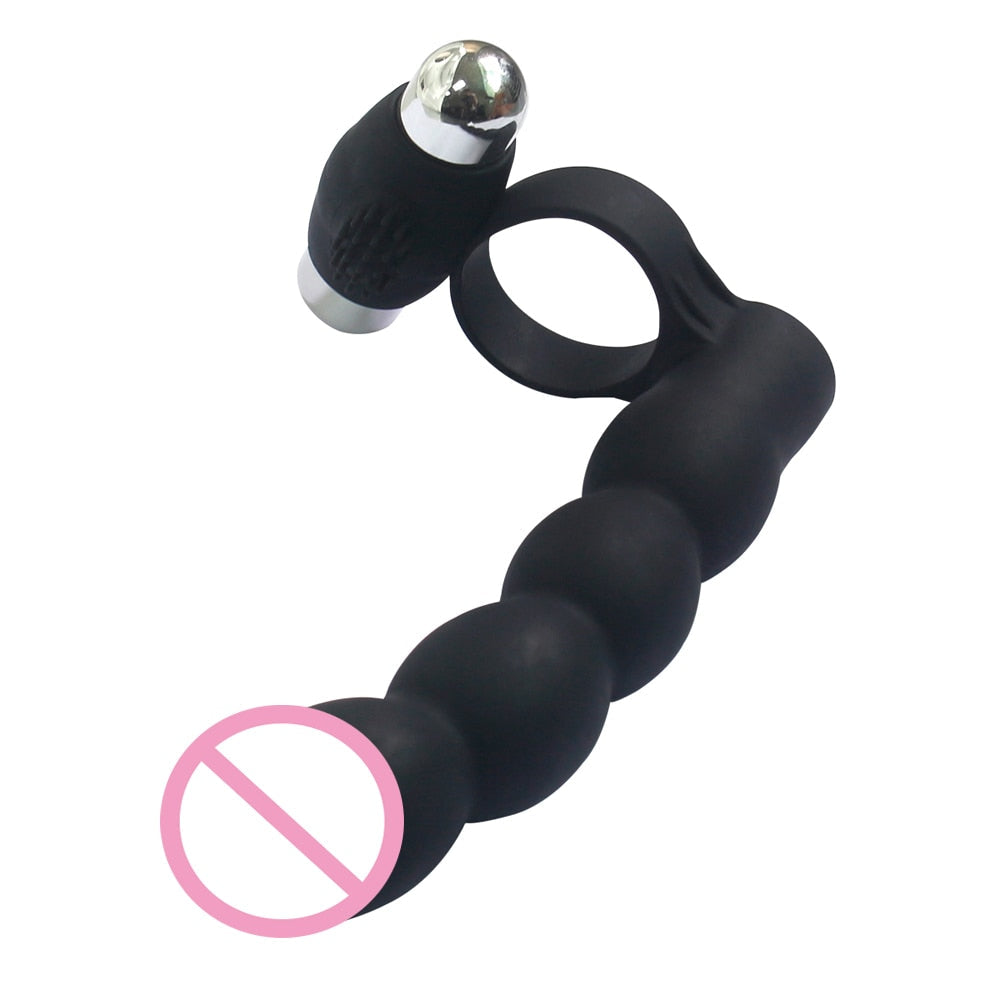 Vibrating Double Penetration Dildo