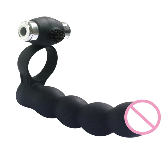 Vibrating Double Penetration Dildo