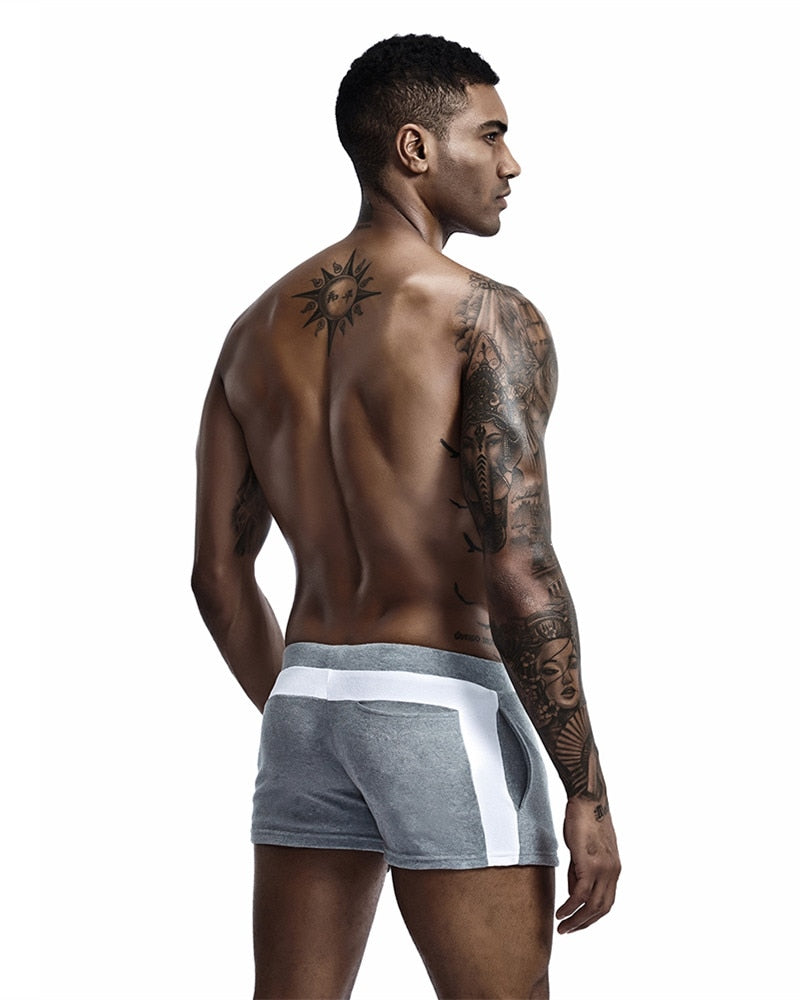 Seobean Sexy Mens Velour Shorts