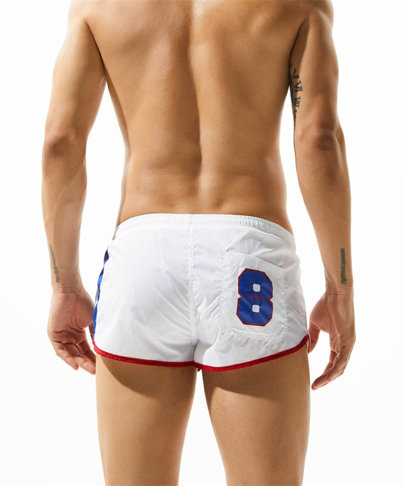 Seobean Mens Gym Short Shorts