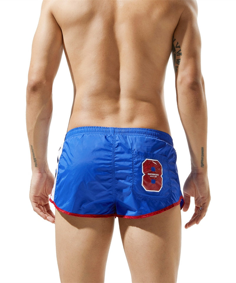 Seobean Mens Gym Short Shorts