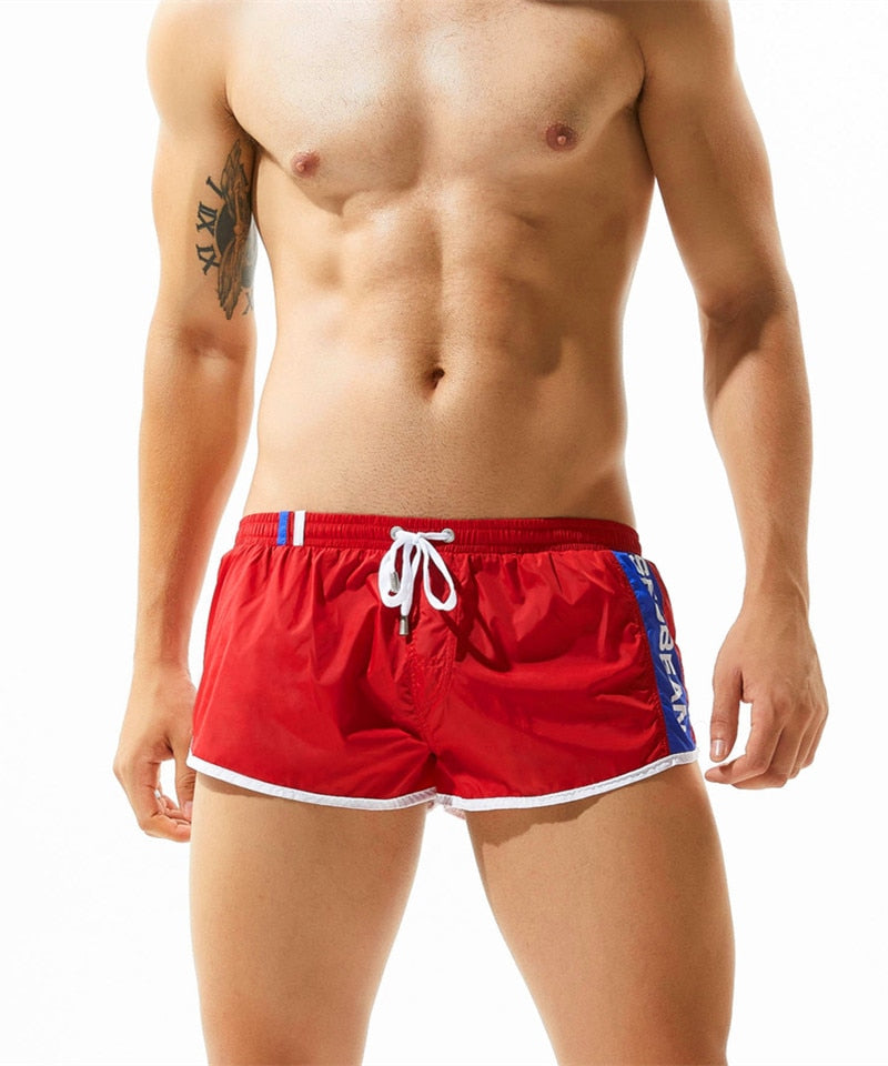 Seobean Mens Gym Short Shorts