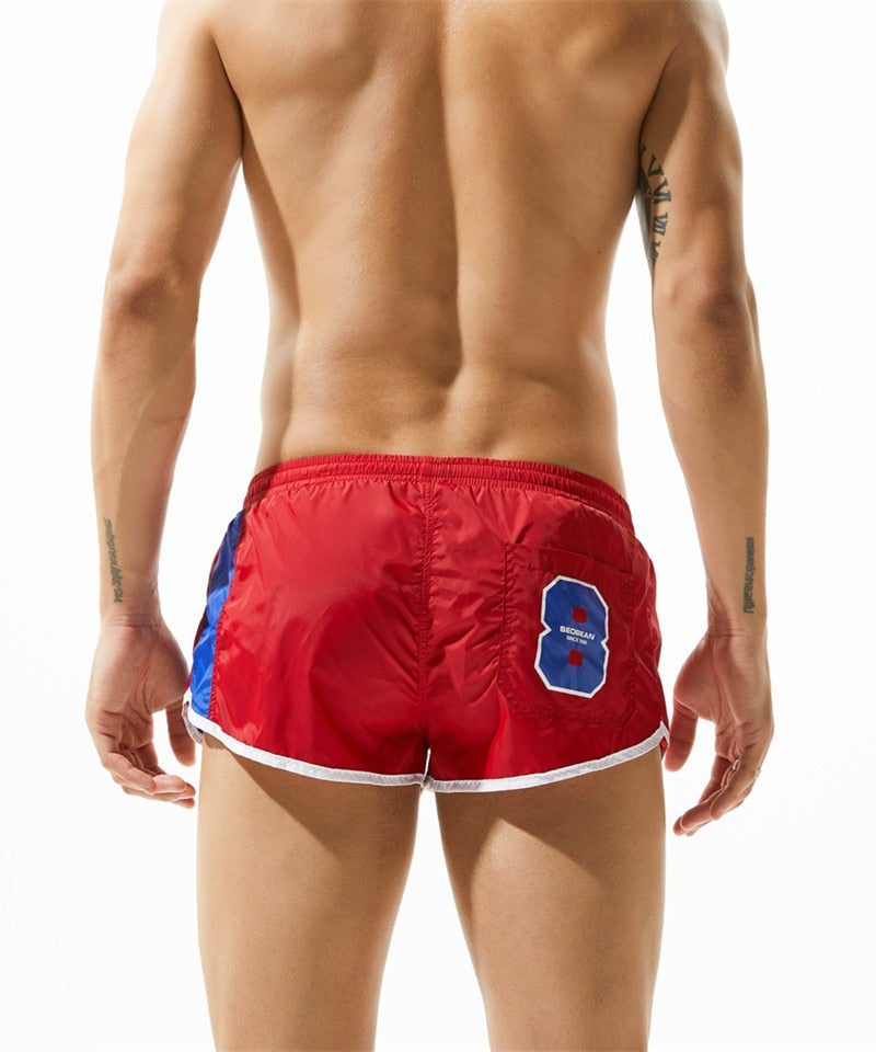 Seobean Mens Gym Short Shorts