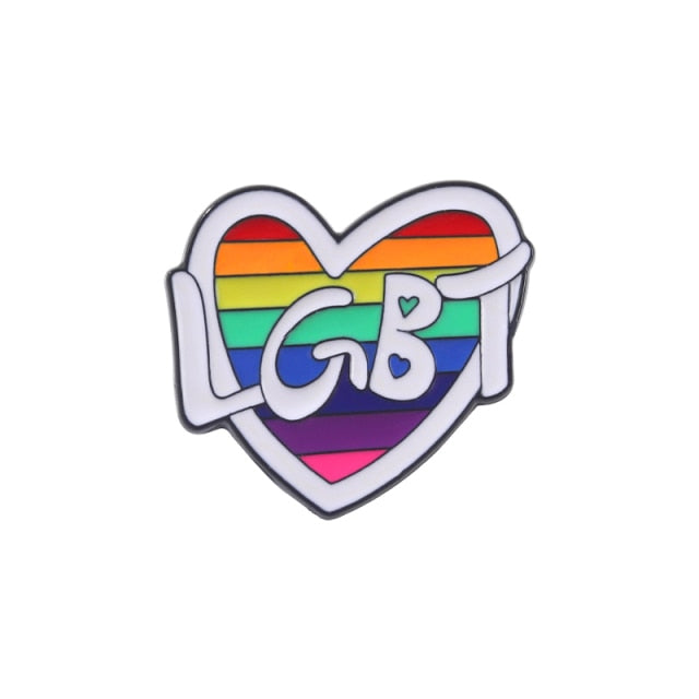 Love Is Love Enamel Pins