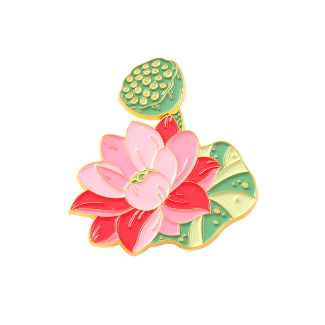Garden Delight Enamel Pins