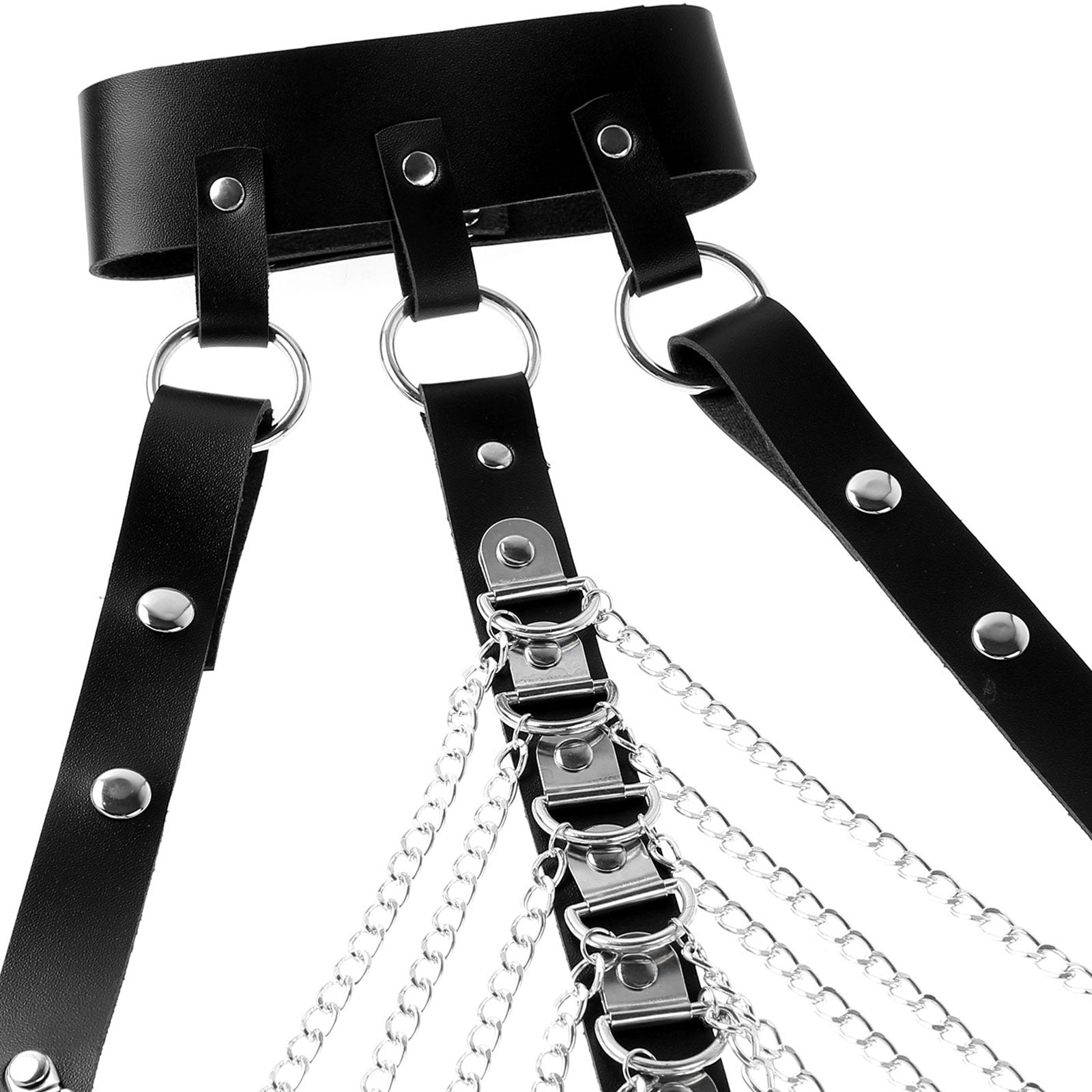 Mens Chain Link Fetish Harness