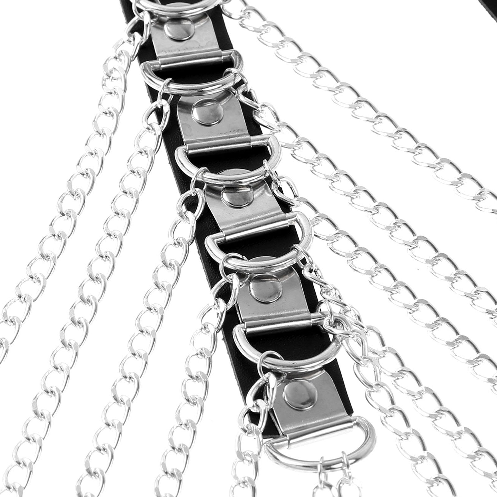 Mens Chain Link Fetish Harness