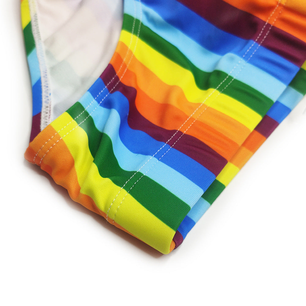 Pride Rainbow Swim Briefs
