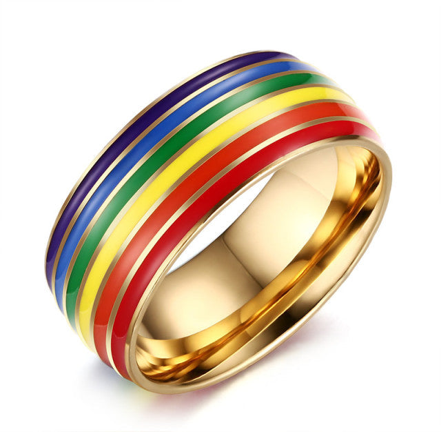 Gold Queer Ring