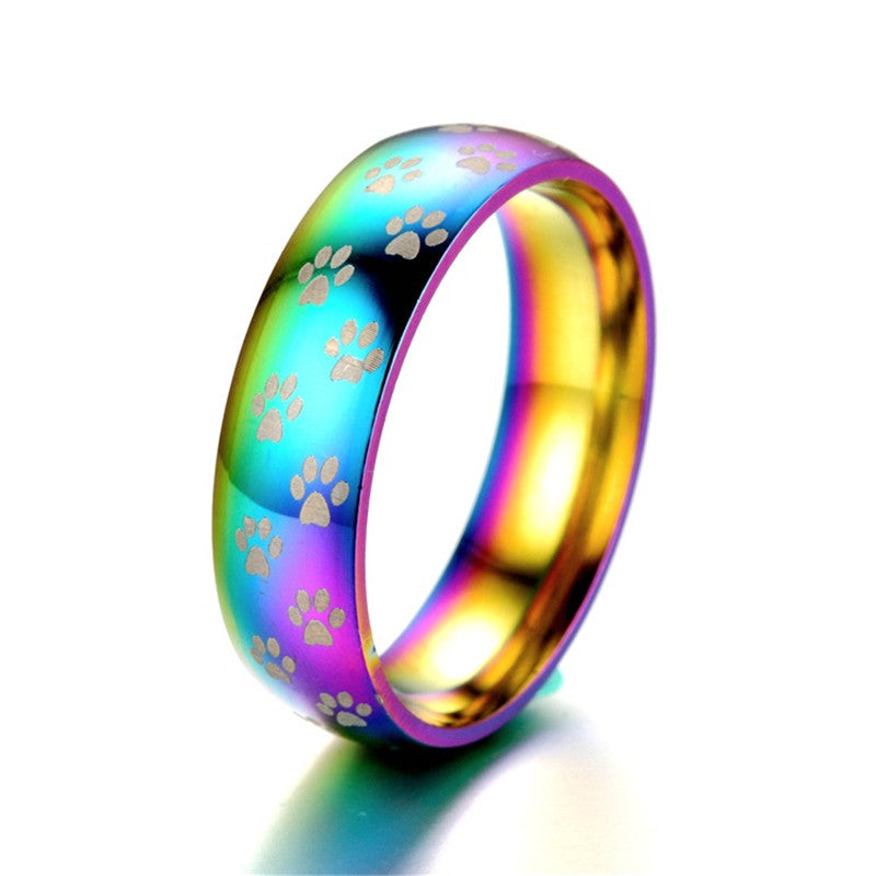 Pup Play Rainbow Ring
