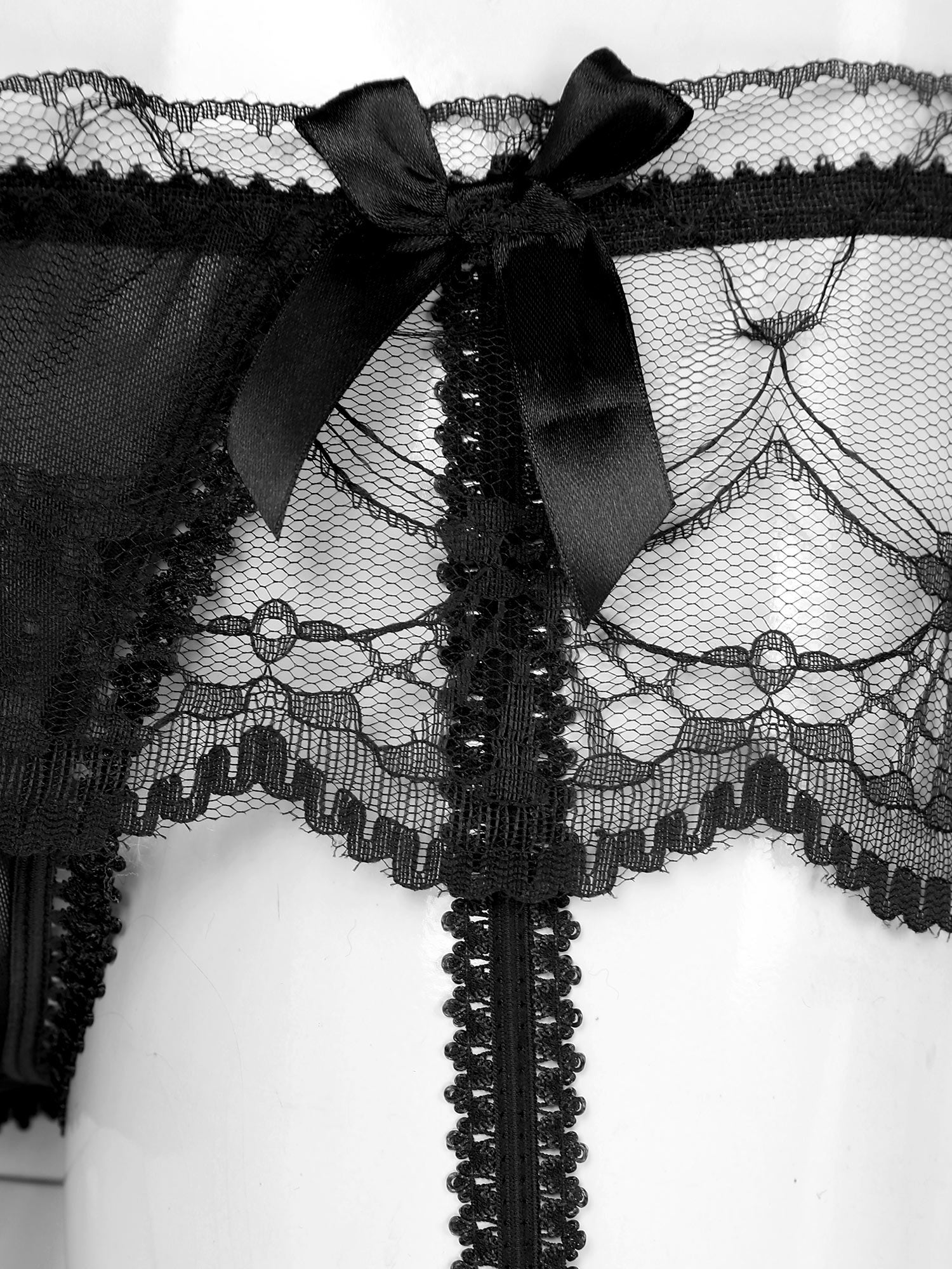 Gay Pantyhose Garter + Stocking