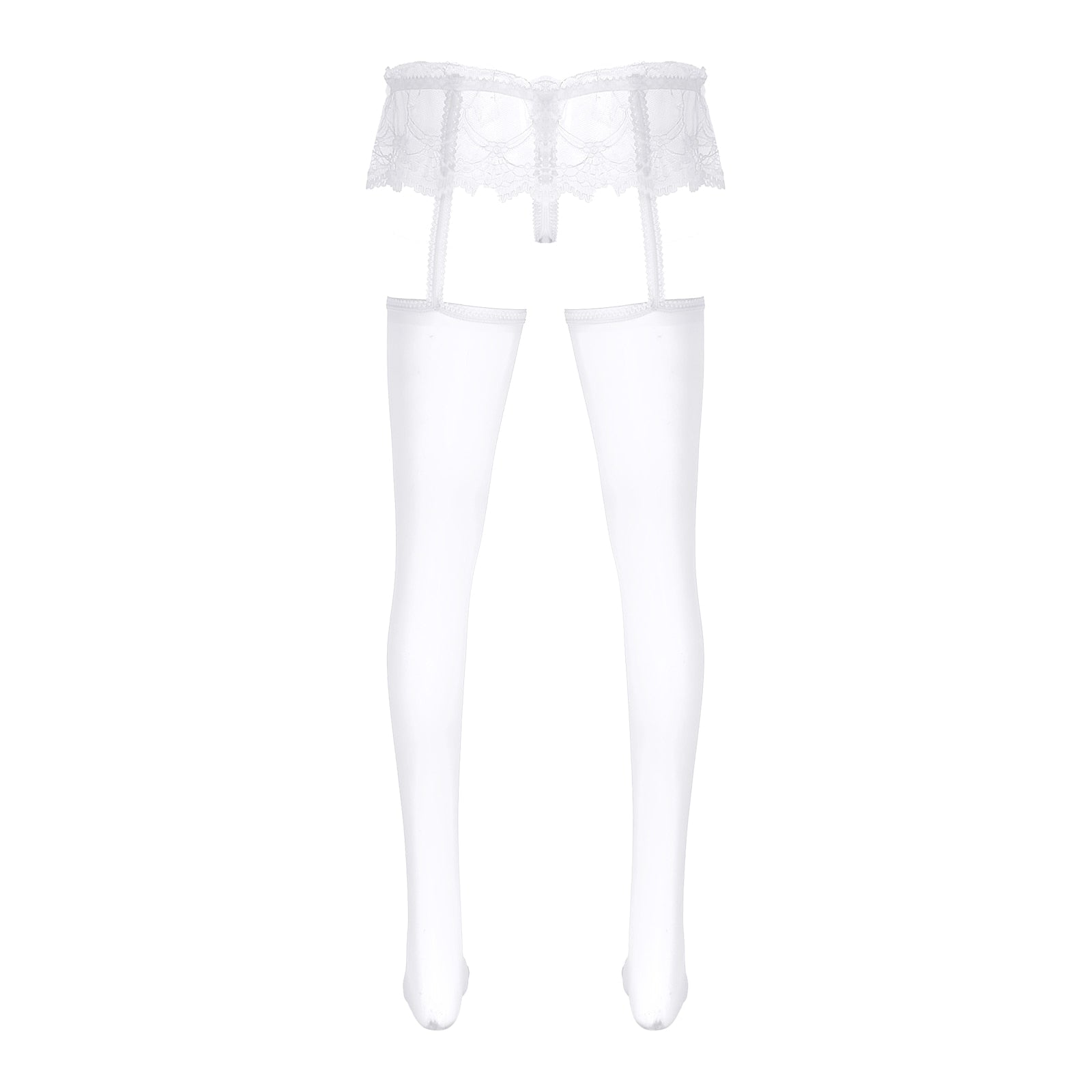 Gay Pantyhose Garter + Stocking