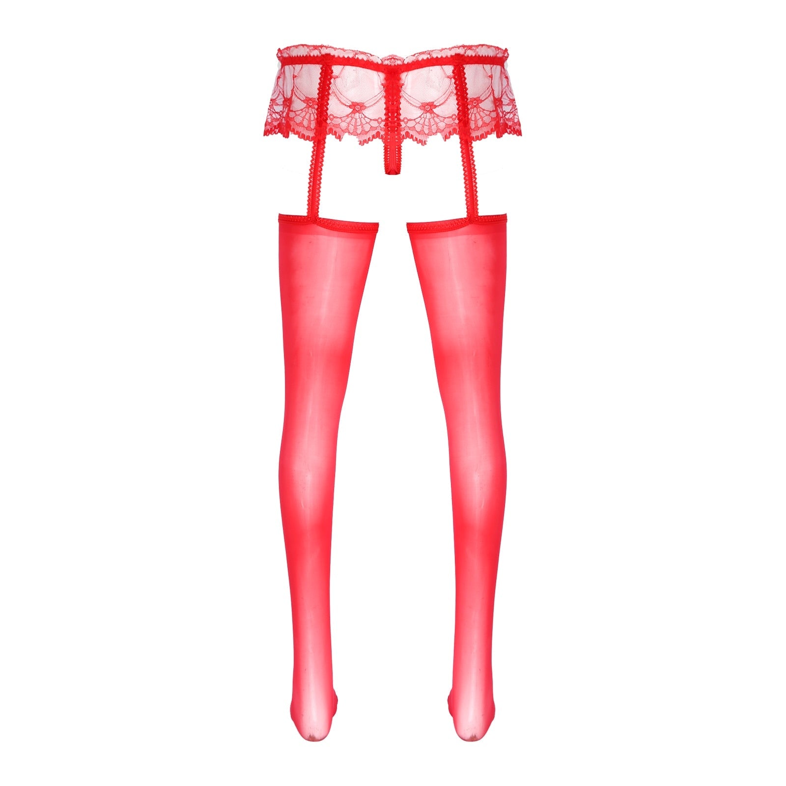 Gay Pantyhose Garter + Stocking