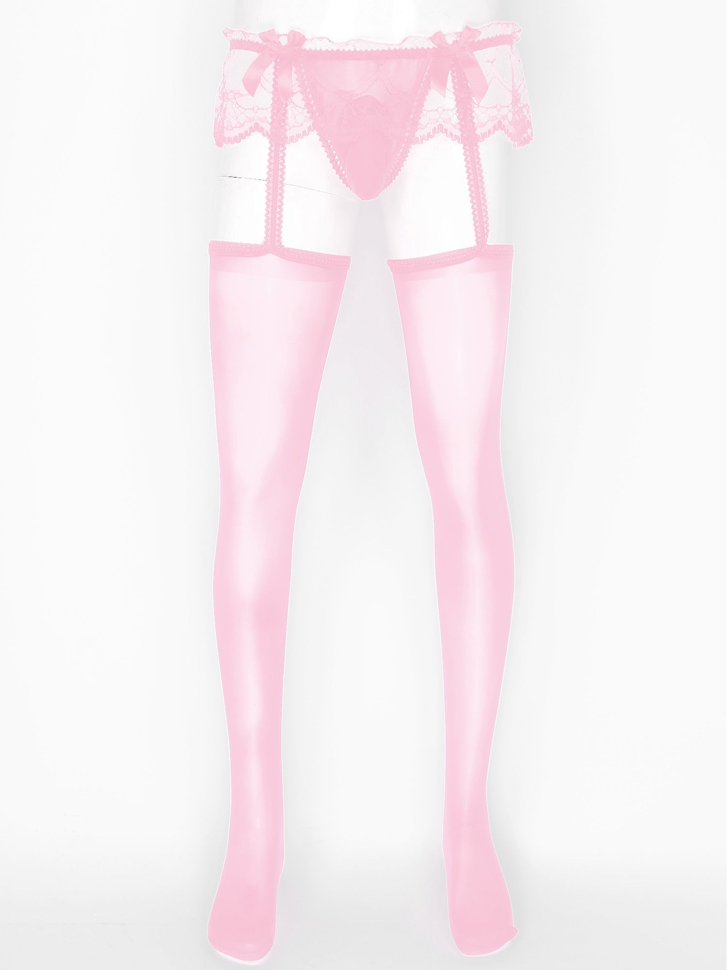 Gay Pantyhose Garter + Stocking