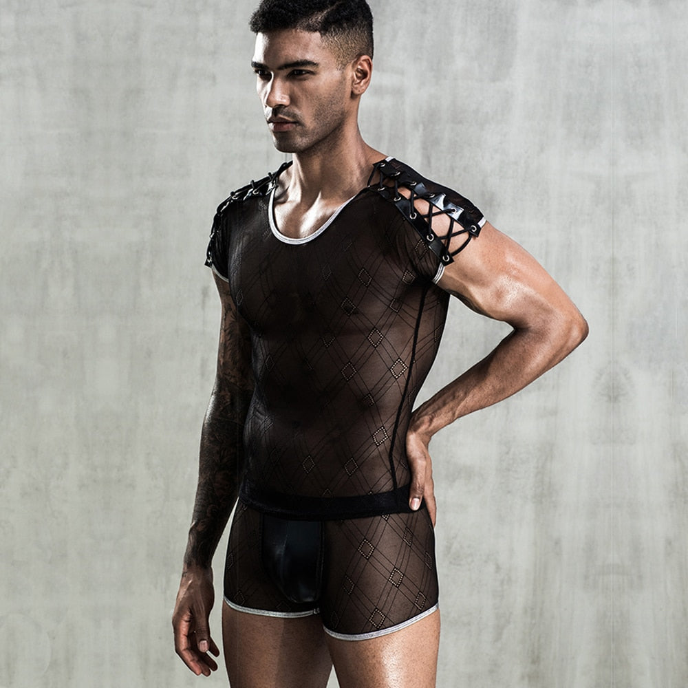 Sexy Lace Gay Party Outfit