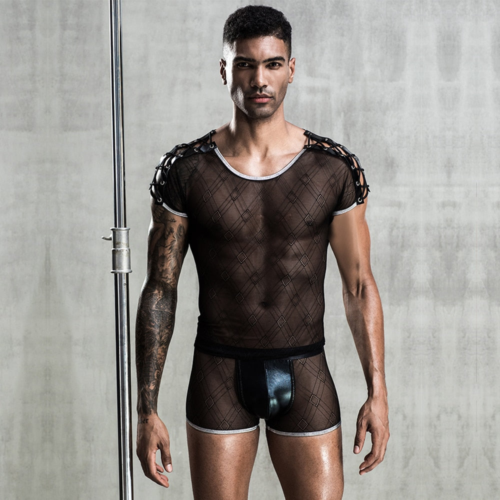 Sexy Lace Gay Party Outfit