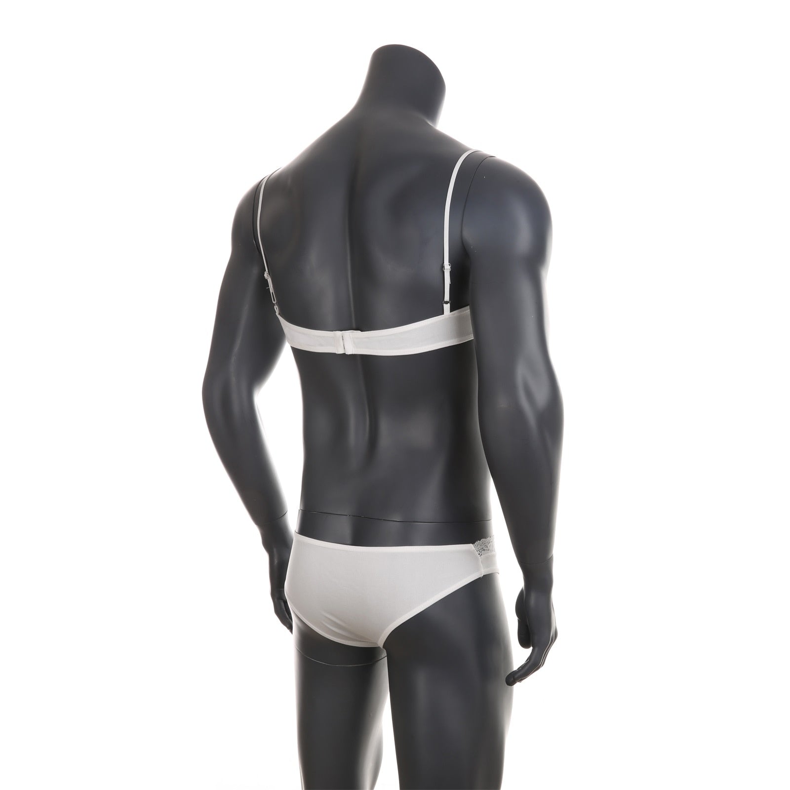 Mens Lace Lingerie Panties & Bra Set