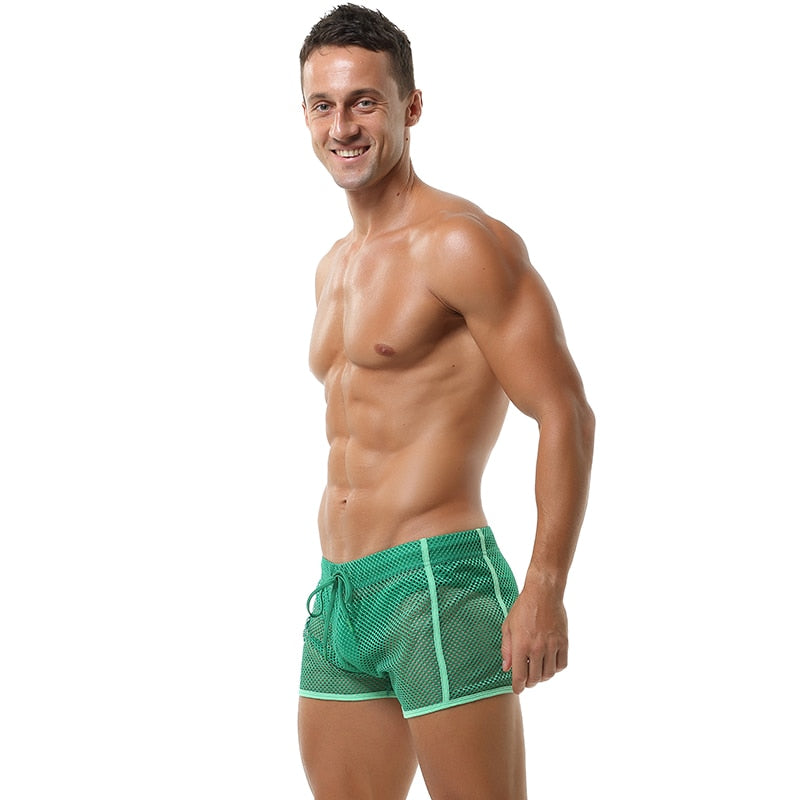 See Through Mesh Shorts