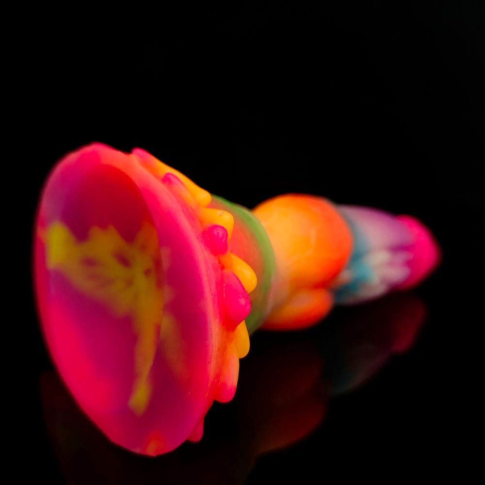Luminous Glow In The Dark Dragon Dildo With Suction Cup