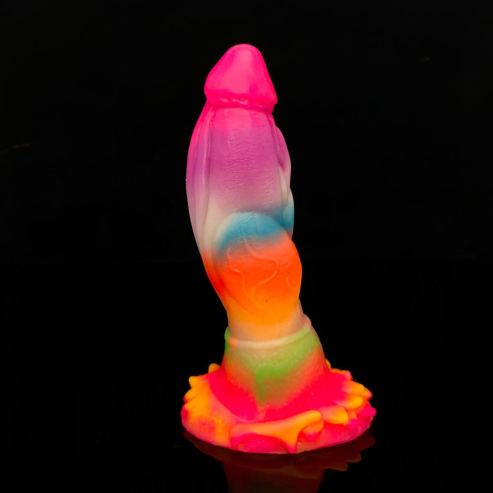 Luminous Glow In The Dark Dragon Dildo With Suction Cup